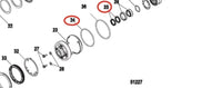 Lower Unit Oil Seal Kit for Mercury 4-Stroke (25-60HP)