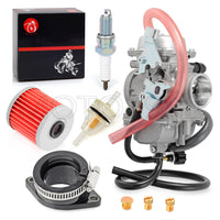 Carburetor & Intake Boot for Kawasaki Bayou 300 KLF300 (1996-2005)
