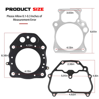 compare product Complete Top End Head Gasket Kit for Honda TRX420 (2009-2024)