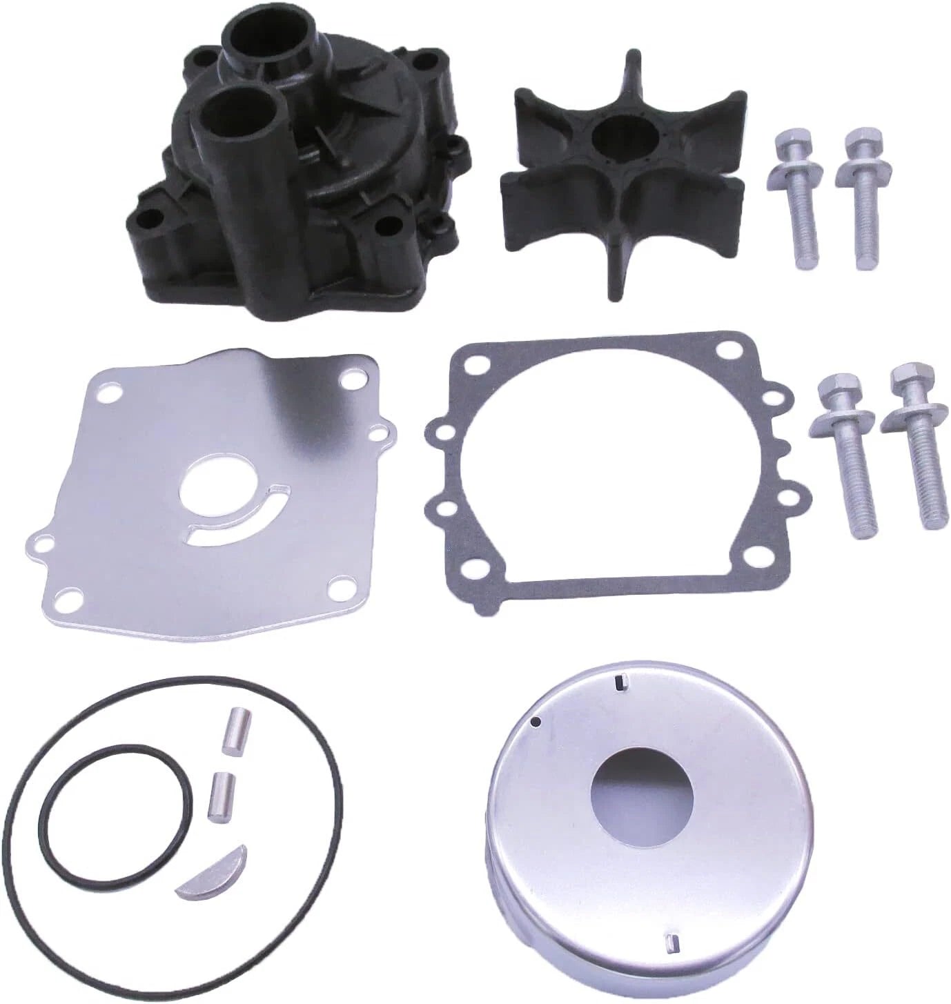 Water Pump Impeller Kit For Yamaha 2-Stroke 115-130HP Outboard