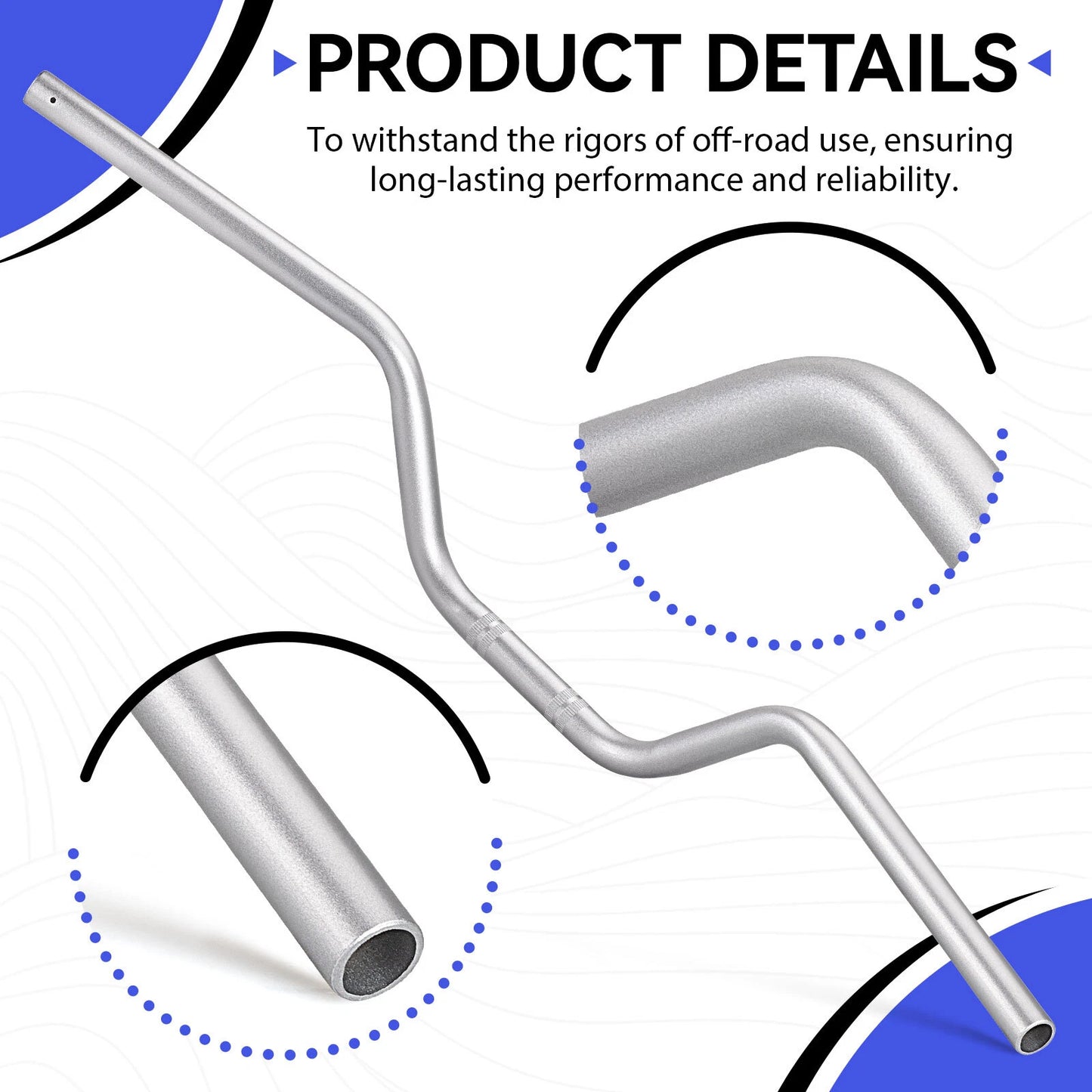 Handlebar for Yamaha Banshee 350 YFZ350/YFZ350SP 2003-2006