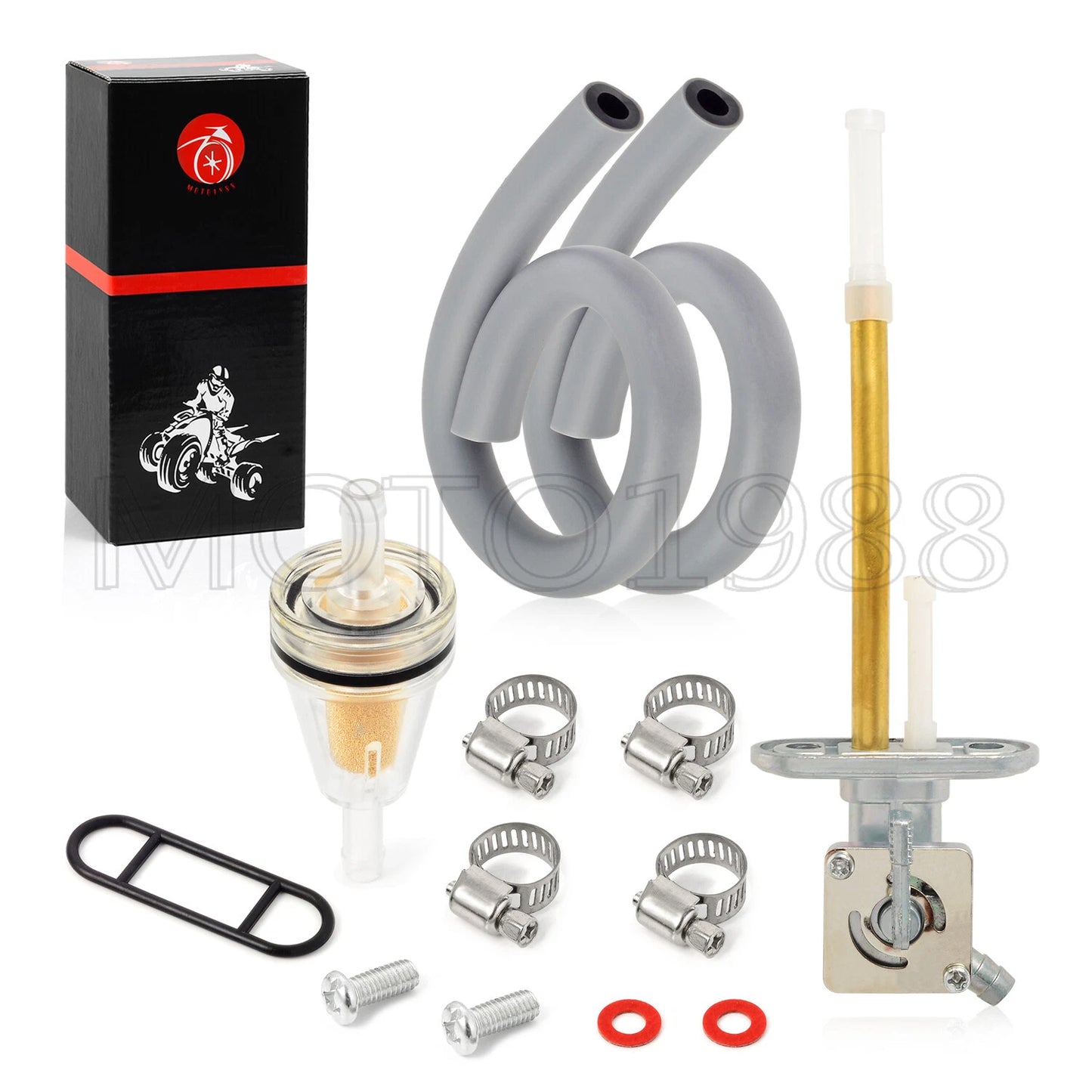 Fuel Valve Petcock for Kawasaki Bayou 300/400 4x4 KLF300/KLF400 1993-1999