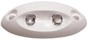 compare product 12V 2 LED Compact Cockpit Courtesy Lights for Boat/Caravan Real White LED
