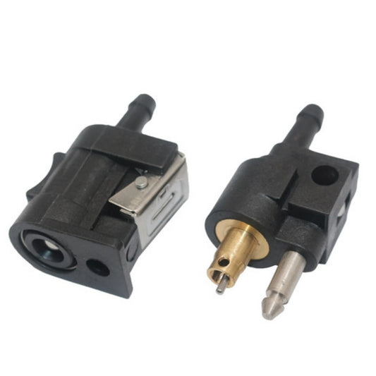 1/4" Fuel Line Motor Tank Connector Quick Release Kit for Outboard Models