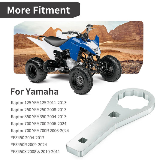 Rear Axle Nut Wrench Tool 46mm for Yamaha YFZ450/YFZ450R 2004-2024 ATV