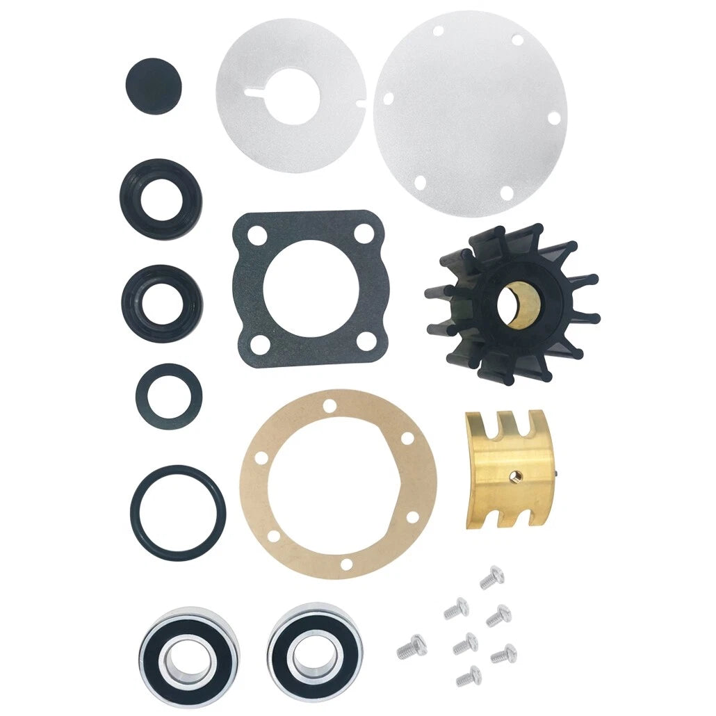 Major Repair Kit for Jabsco Pump Impeller Gasket Seals Bearings Plates
