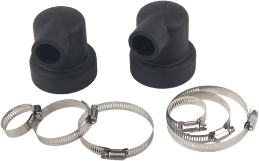 2Pcs Heat Exchanger End Cap for Volvo Penta MD2010/MD2020/MD2030 Motors