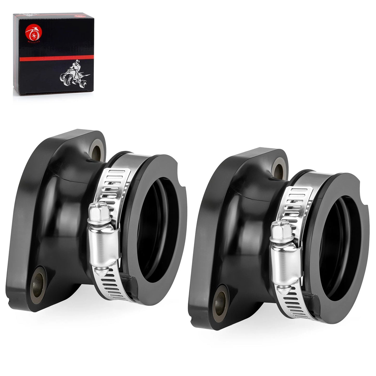 Carburetor Mounting Flange 2pcs/set for Polaris Sport 1987-1999