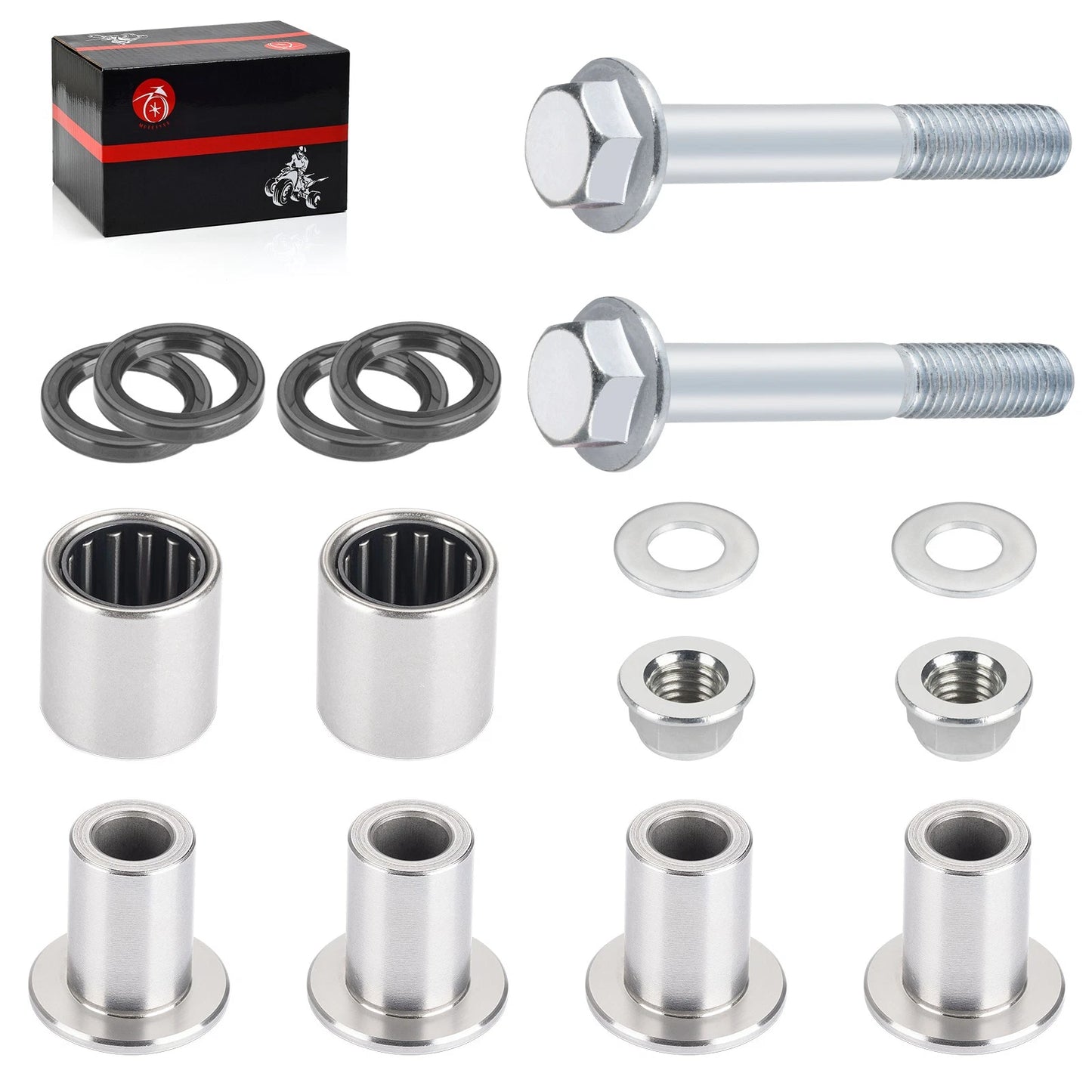 Front Upper A Arm Bushings Kit for Kawasaki KFX400 (2003-2006)
