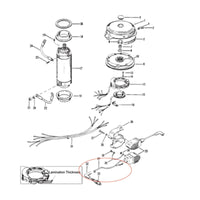 Spark Plug Wire 9" for Mercury 150-200HP (2000-2023)