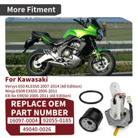 Fuel Pump Oil Filter for Kawasaki Versys 650/Ninja 650R/ER-6n (2006-2018)