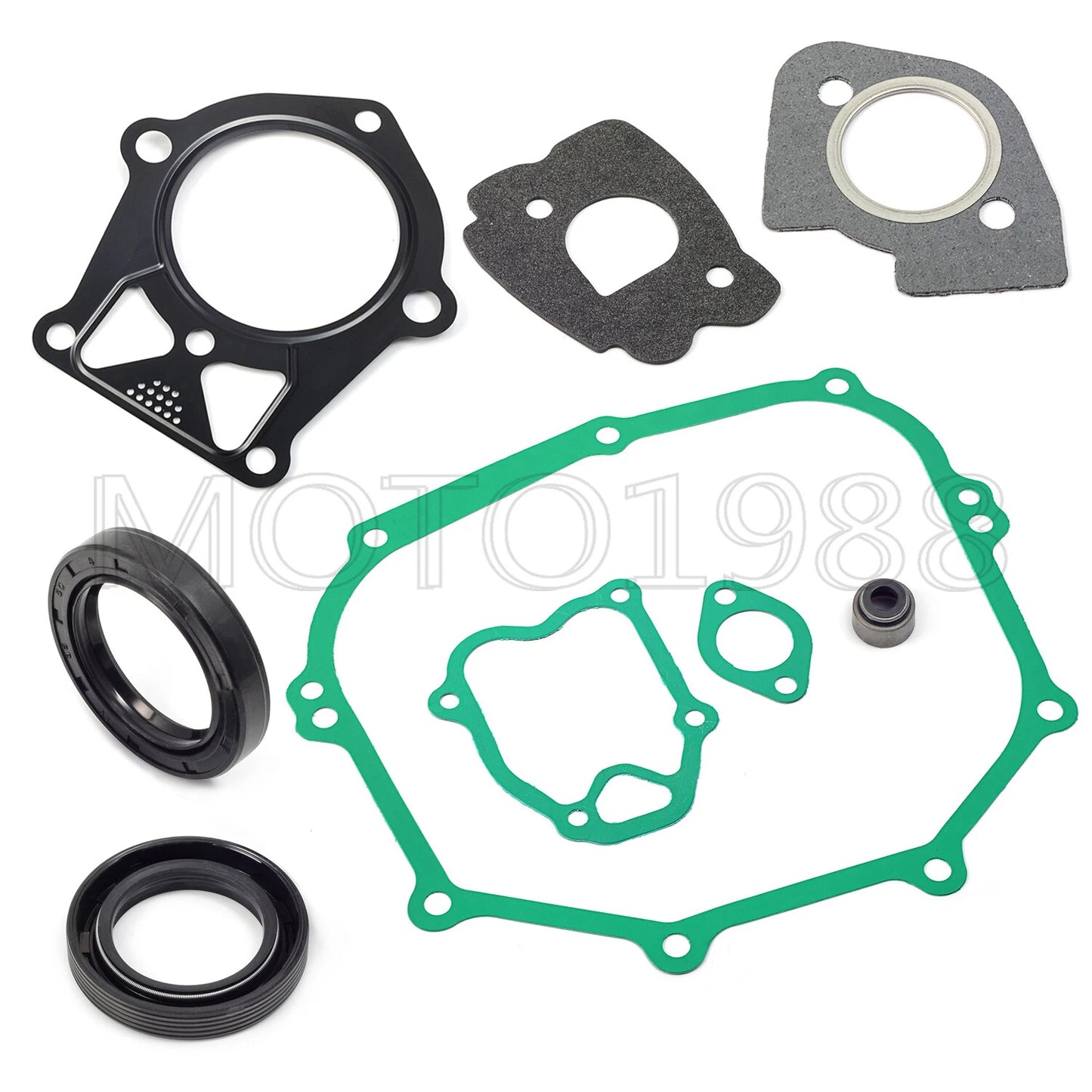 Engine Rebuild Kit Piston Gasket Valve .50mm O.S for YAMAHA Golf Cart G9 1991-95