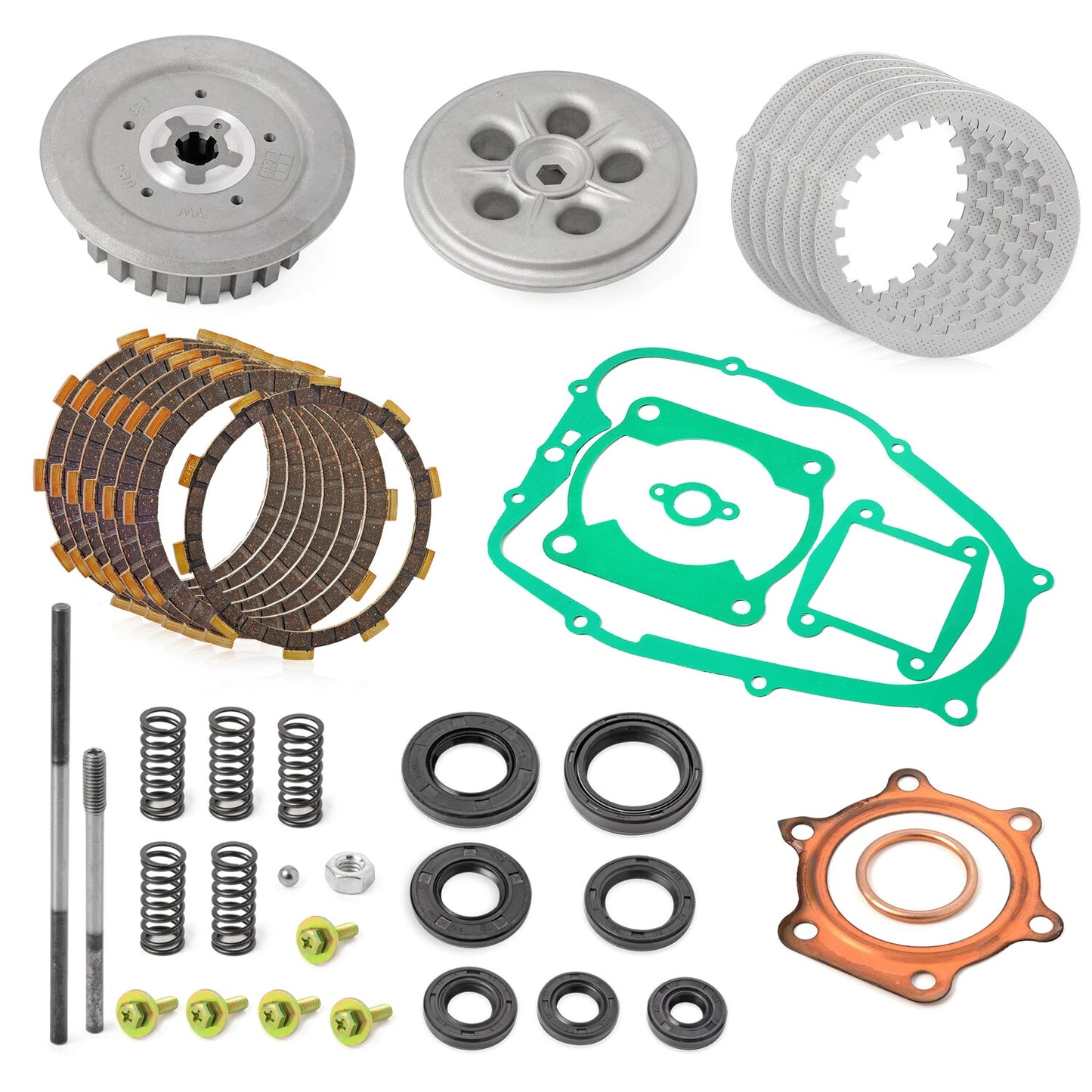 Clutch Plates Kit & Gasket for Yamaha Blaster YFS200 (1990-2006)