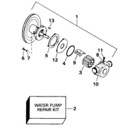 Water Pump Repair Kit for Volvo OMC 4/6/8 Cyl Engine