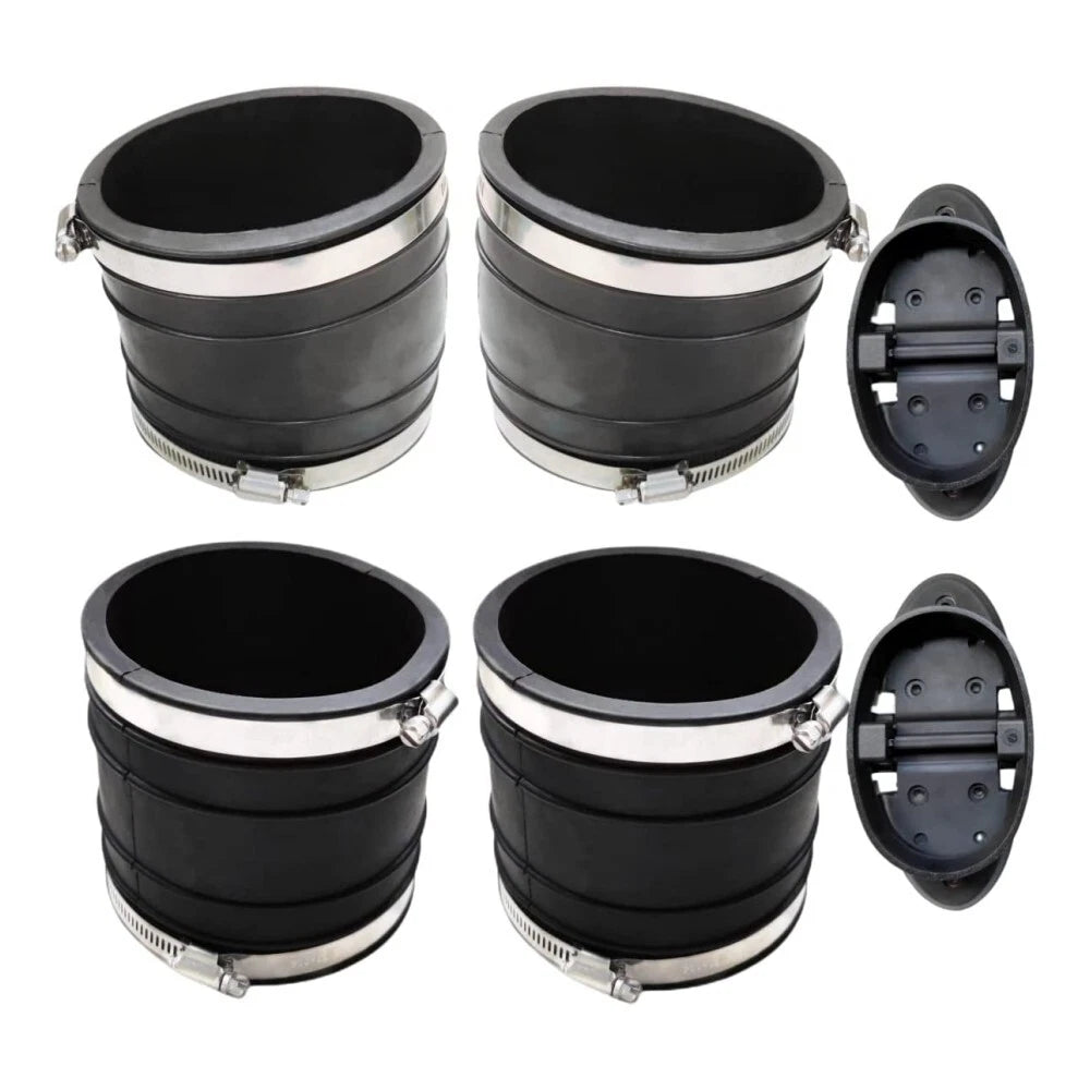Exhaust Y-Pipe Hose Bellows Kit for Mercruiser 1998-Up 32-44348T 807166A3