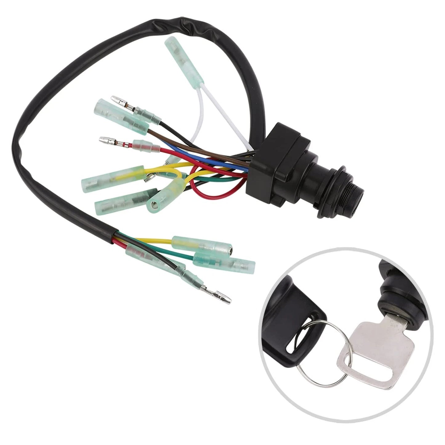 Yamaha Outboard Motor Control Ignition Key Switch for 703 Series Models