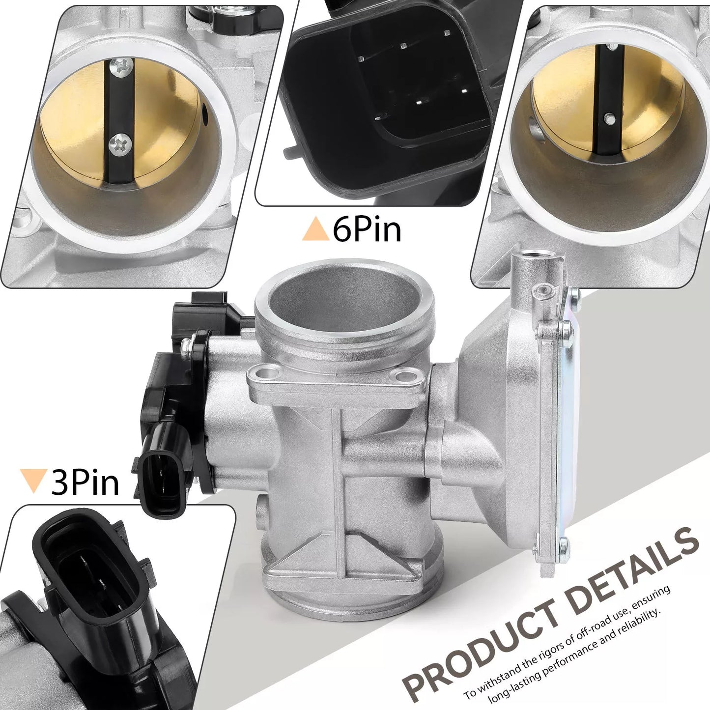 Throttle Body for Polaris Ranger Crew 800/RZR 800 (2011-2014)