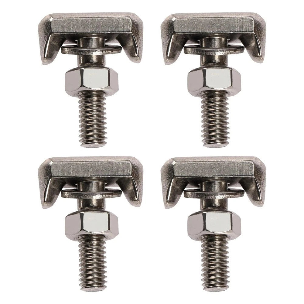 4PCS Marine M6 Battery Terminal Connectors Stainless Steel for Boats