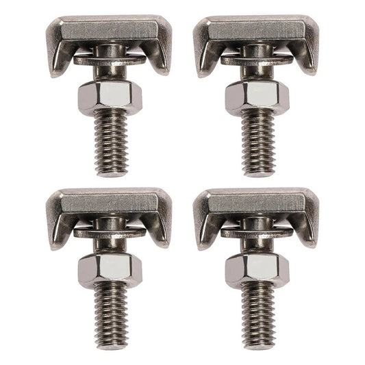 4PCS Marine M6 Battery Terminal Connectors Stainless Steel for Boats