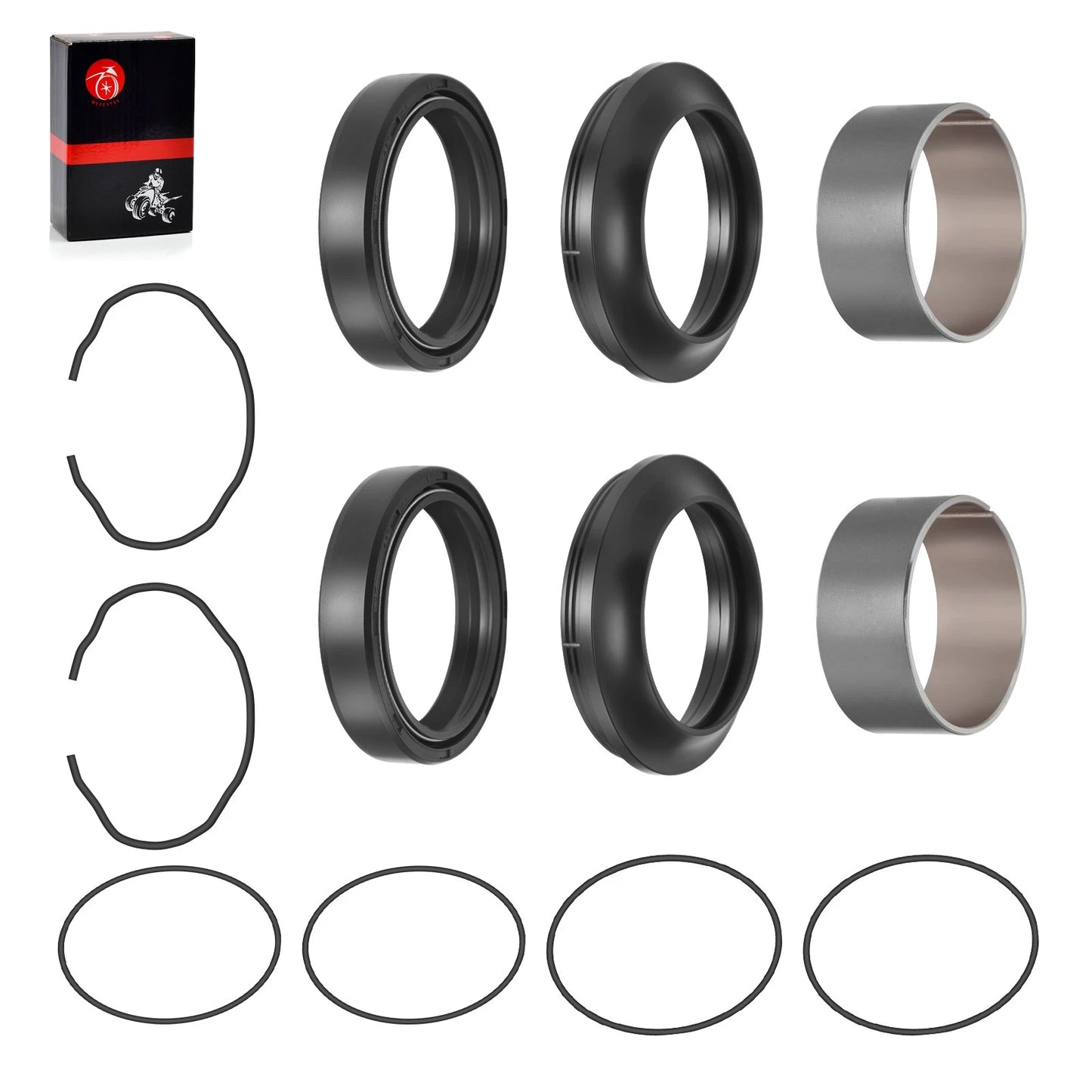 Fork Bushing Dust & Oil Seals Kit for Suzuki GSXR1000 GSX-R 1000 (2009-2024)