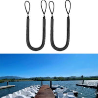 2pcs 5ft Stretch Boat Dock Rope with Foam Float for PWC/Jetski