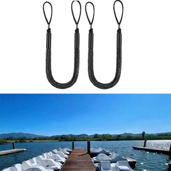 compare product 2pcs 5ft Stretch Boat Dock Rope with Foam Float for PWC/Jetski