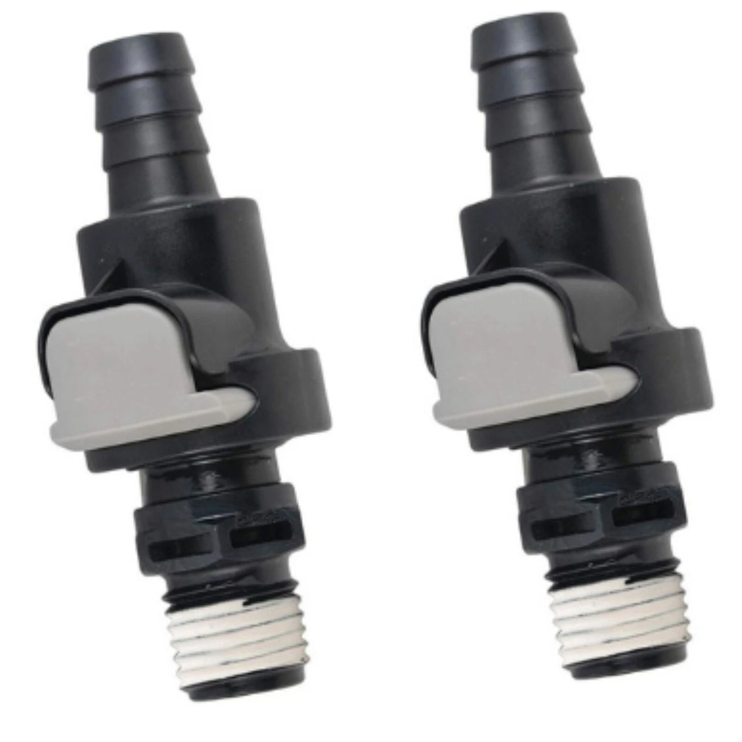 2Pcs Universal Male/Female Sprayless Connector for Marine Applications