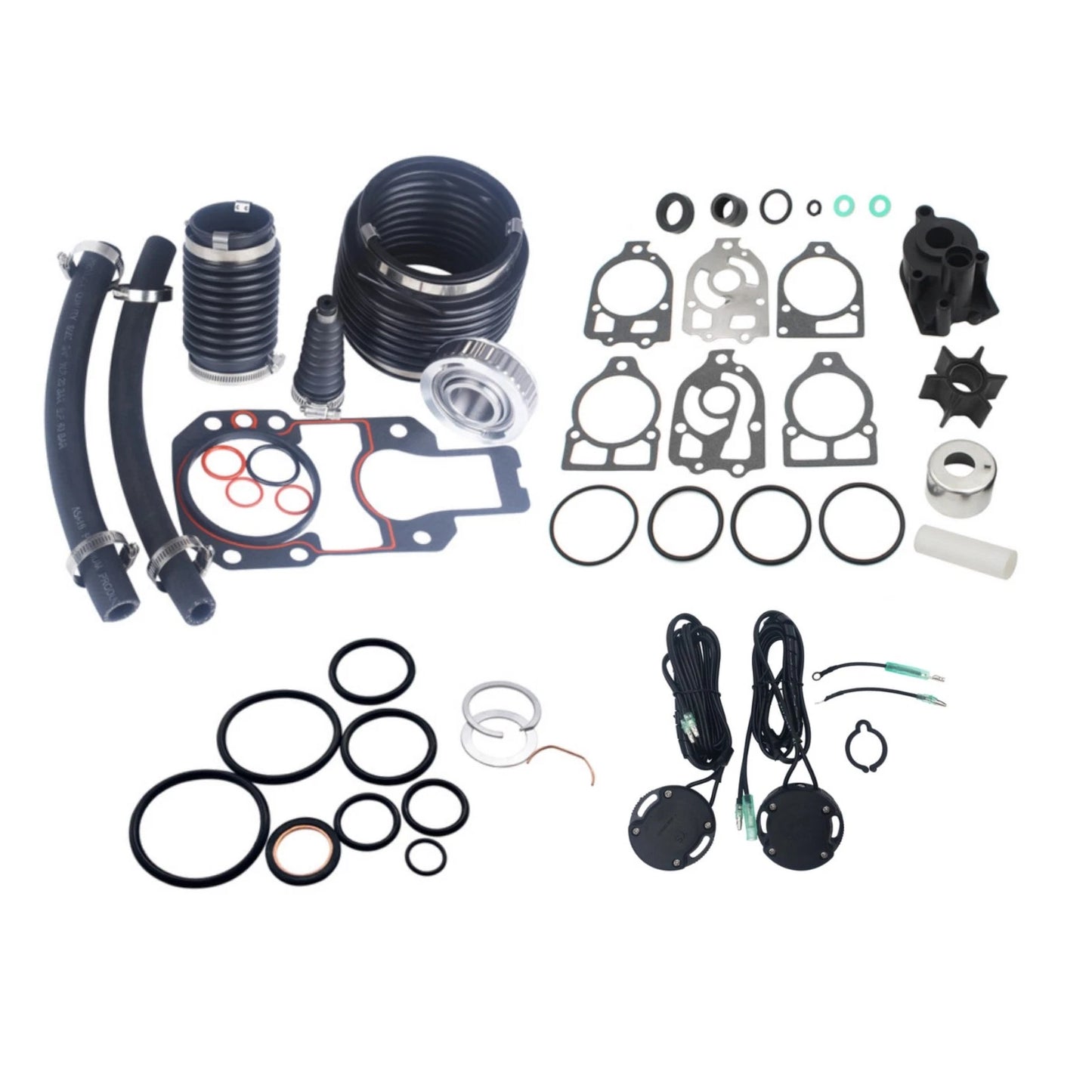 Transom Seal Bellows Kit for MerCruiser MR/Alpha One Gen 1