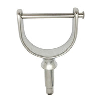 316 Stainless Steel Oarlock Sockets for 12" Paddle, Compatible with Boats
