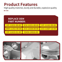 100mm Forged Piston Gasket Top End Kit for Yamaha Rhino 660 (2004-2007)