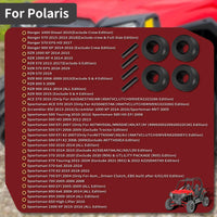 Secondary Clutch Roller 4pcs for Polaris Ranger 570 15-18 / XP 900 14-16