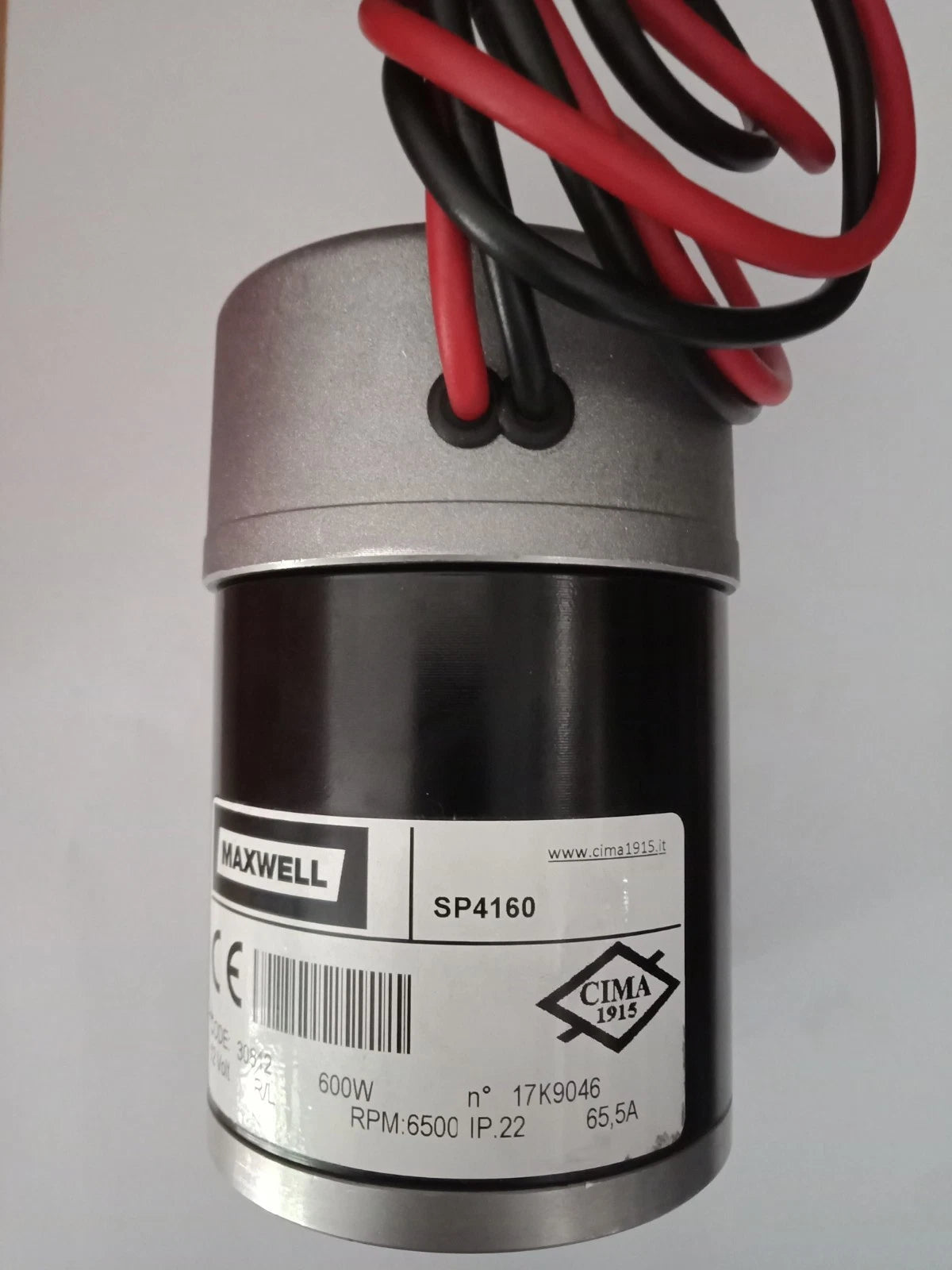 Maxwell Replacement Motor for HRC6-8/HRCFF6-8 12V Permanent Magnet Motor