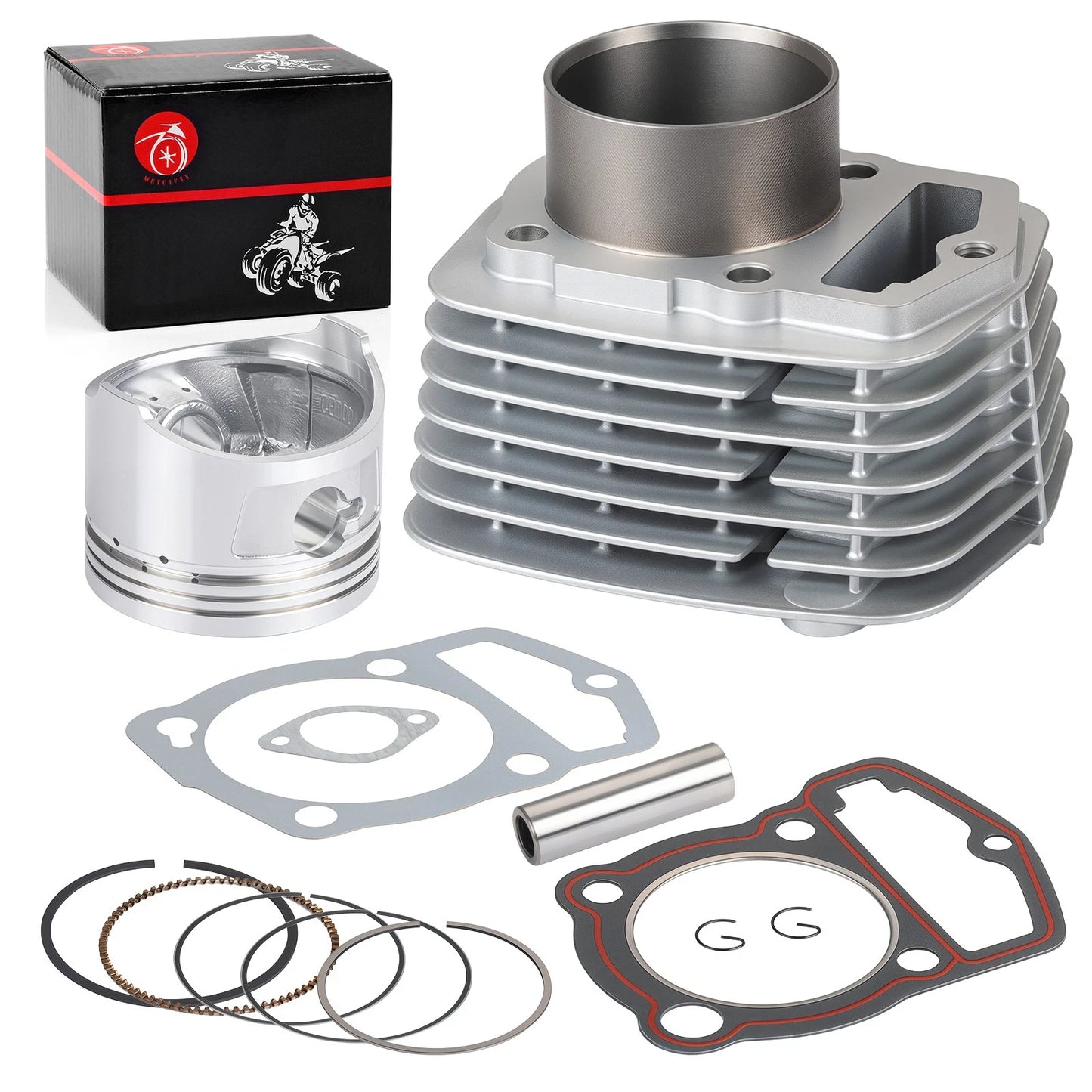 63mm Cylinder Piston Gasket Kit for Honda XR200/XR200R/XL200R (80-02)