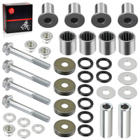 Front Upper/Lower A-Arm Bushing Seal Kit w/ Bolts for Kawasaki KFX400 2003-2006