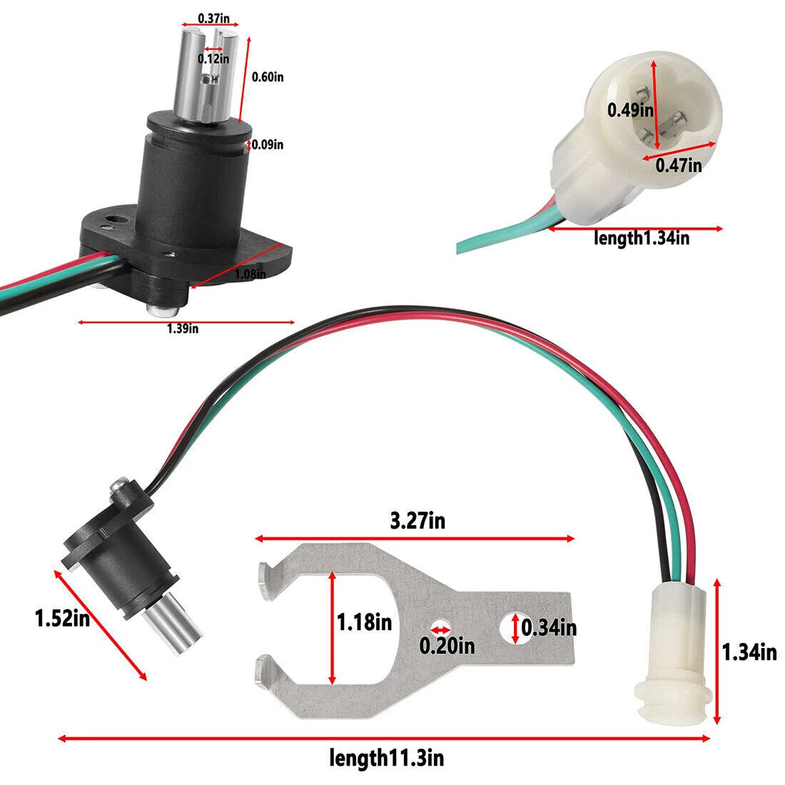 Potentiometer / Tilt & Trim Sensor Kit for Volvo Penta Sterndrive Motor