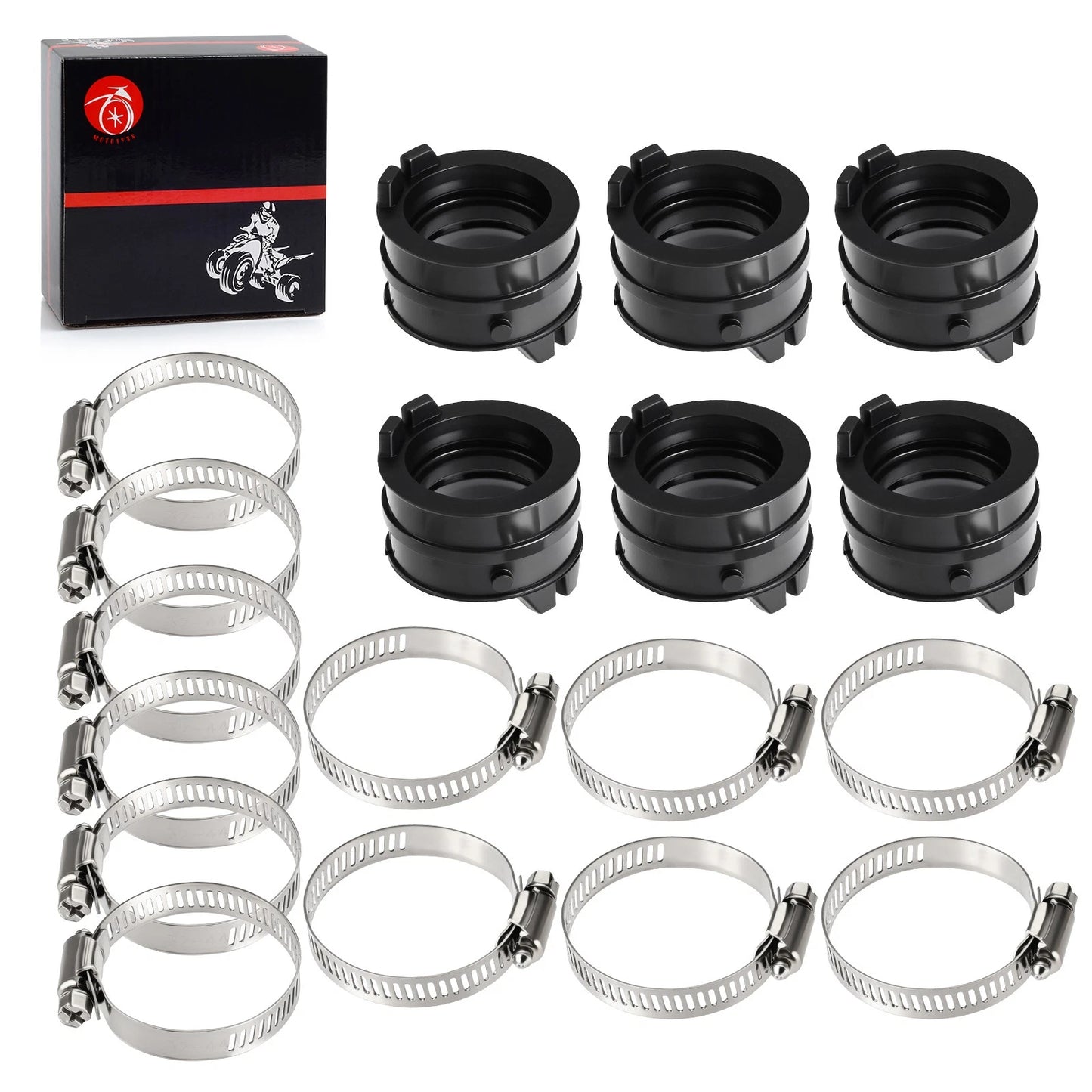 Intake Carb Holders for Honda GL 1500 GL1500 C/CD/CF/CT Valkyrie