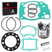 Top End Rebuild Kit 66.34mm Piston & Rings Gasket for Honda CR250R 1992-1996