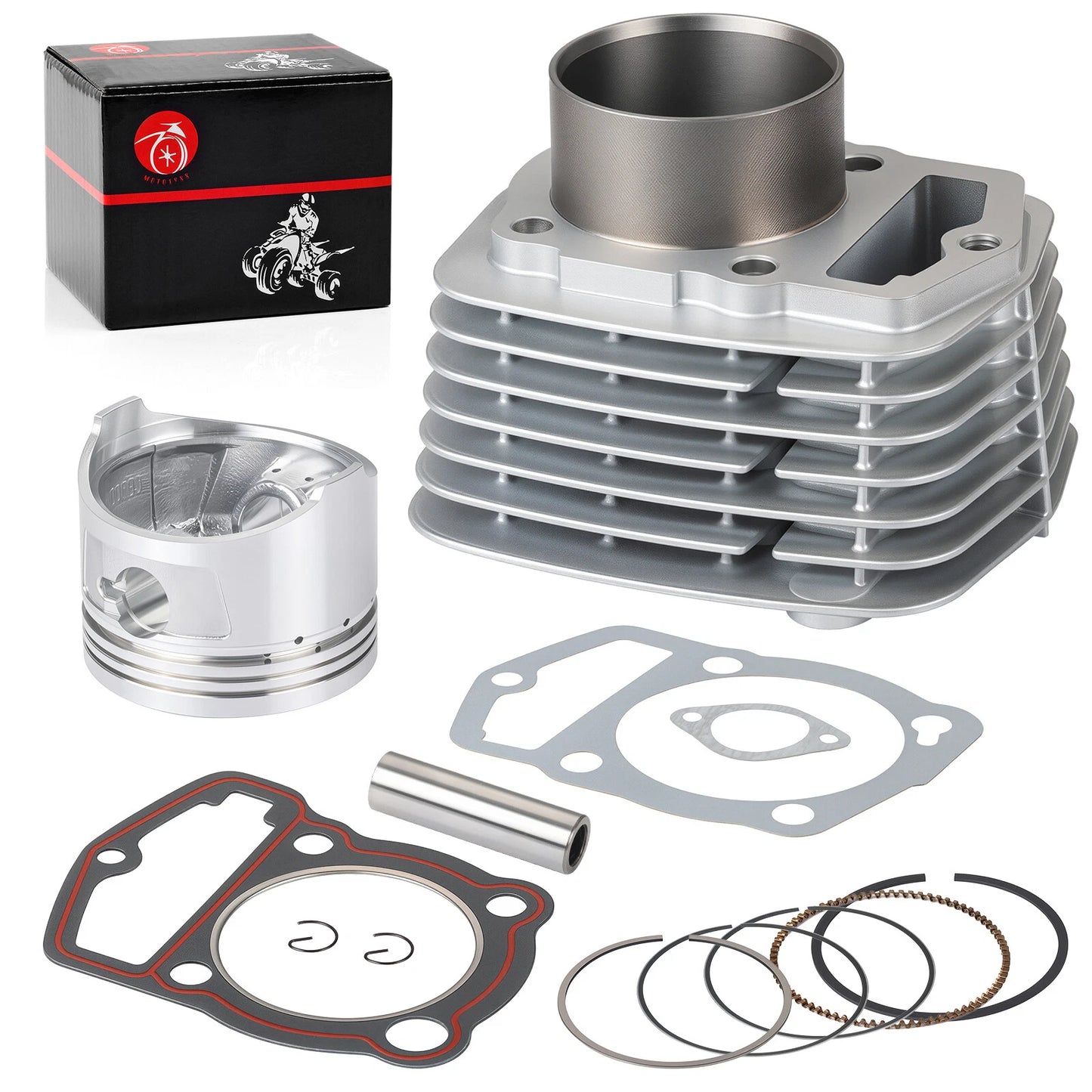 63mm STD Top End Kit for Honda XL200R/XR200/XR200R Cylinder Piston Gasket Seals