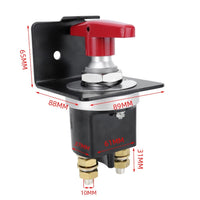 Battery Isolator Switch for RVs/Trucks/Boats with LockOut Feature