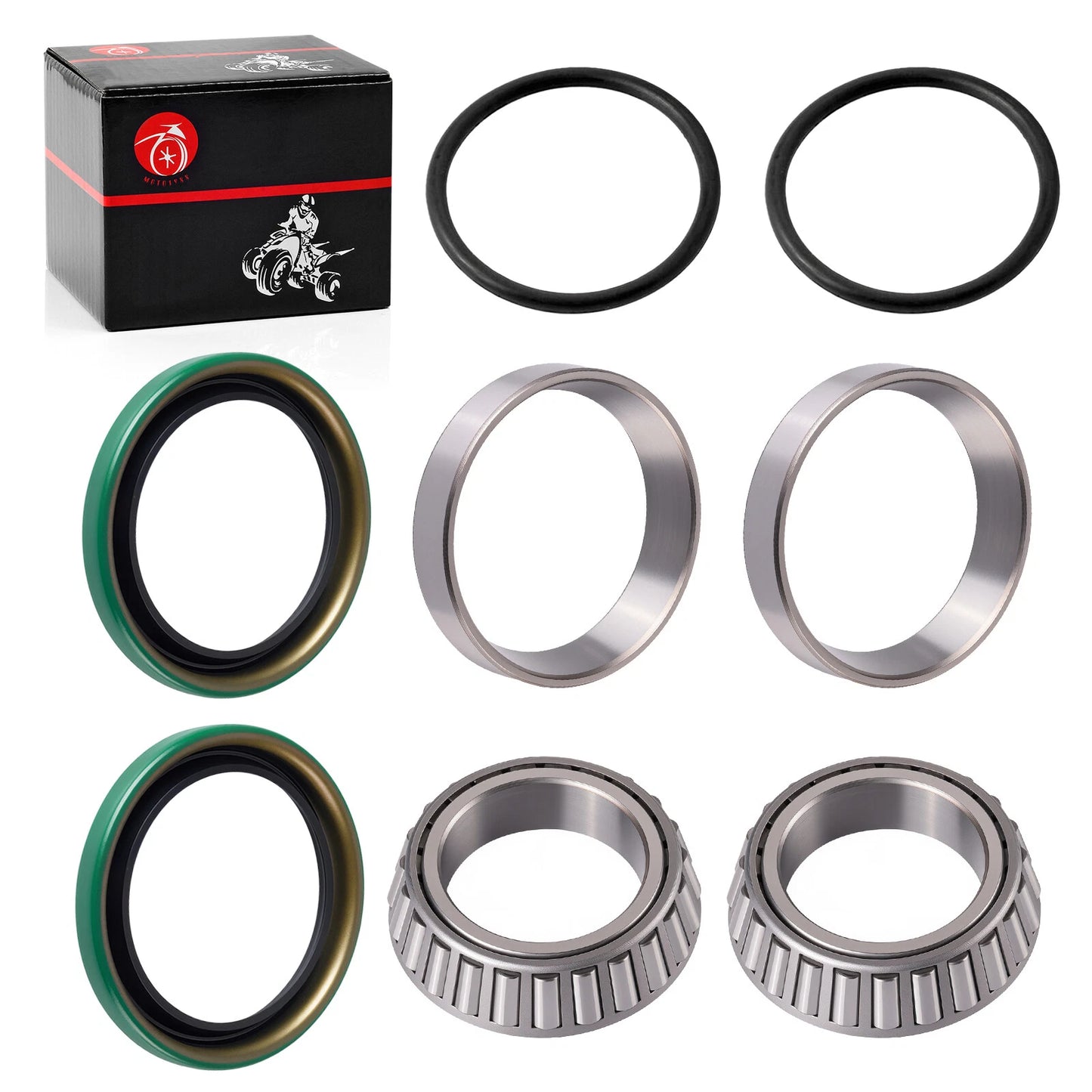 Rear Hub Bearing Seal Repair Kit for Polaris Trail Boss 325/330, Sportsman 500
