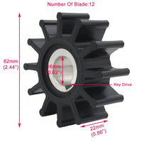 Raw Sea Water Pump Impeller Kit for Sherwood G905/G906/G907/G908/G910P