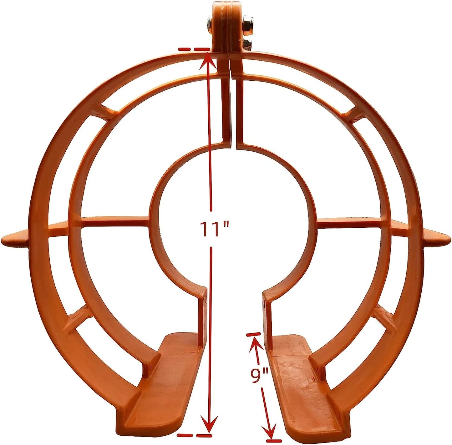 11" Orange Prop Guard for Outboard Boat Engine 25-35HP