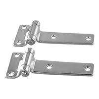 Heavy Duty 135mm T Hinge 304 Stainless Steel for Boats & Marine Use 2PCS