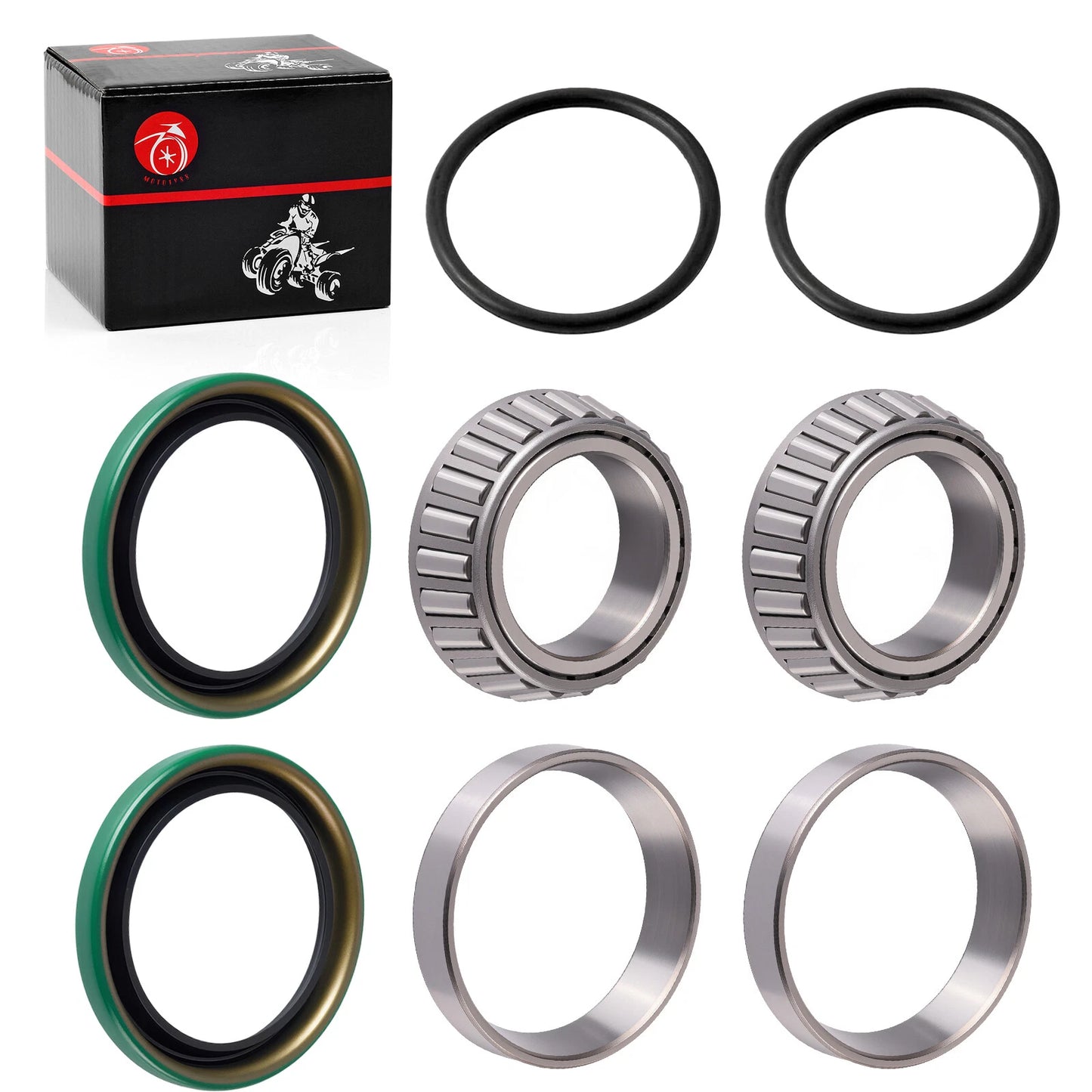 Rear Hub Bearing Seal Repair Kit for Polaris Trail Boss 325/330, Sportsman 500