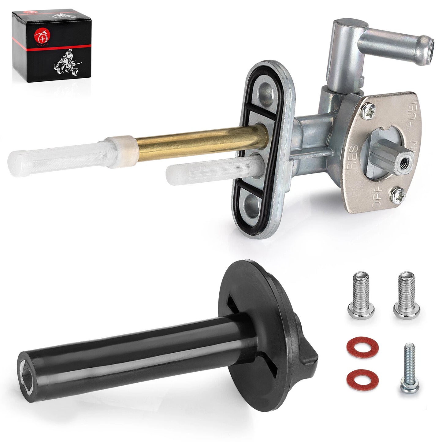 Fuel Valve Petcock & Lever for Kawasaki Prairie 400 KVF400 (1997-1998)