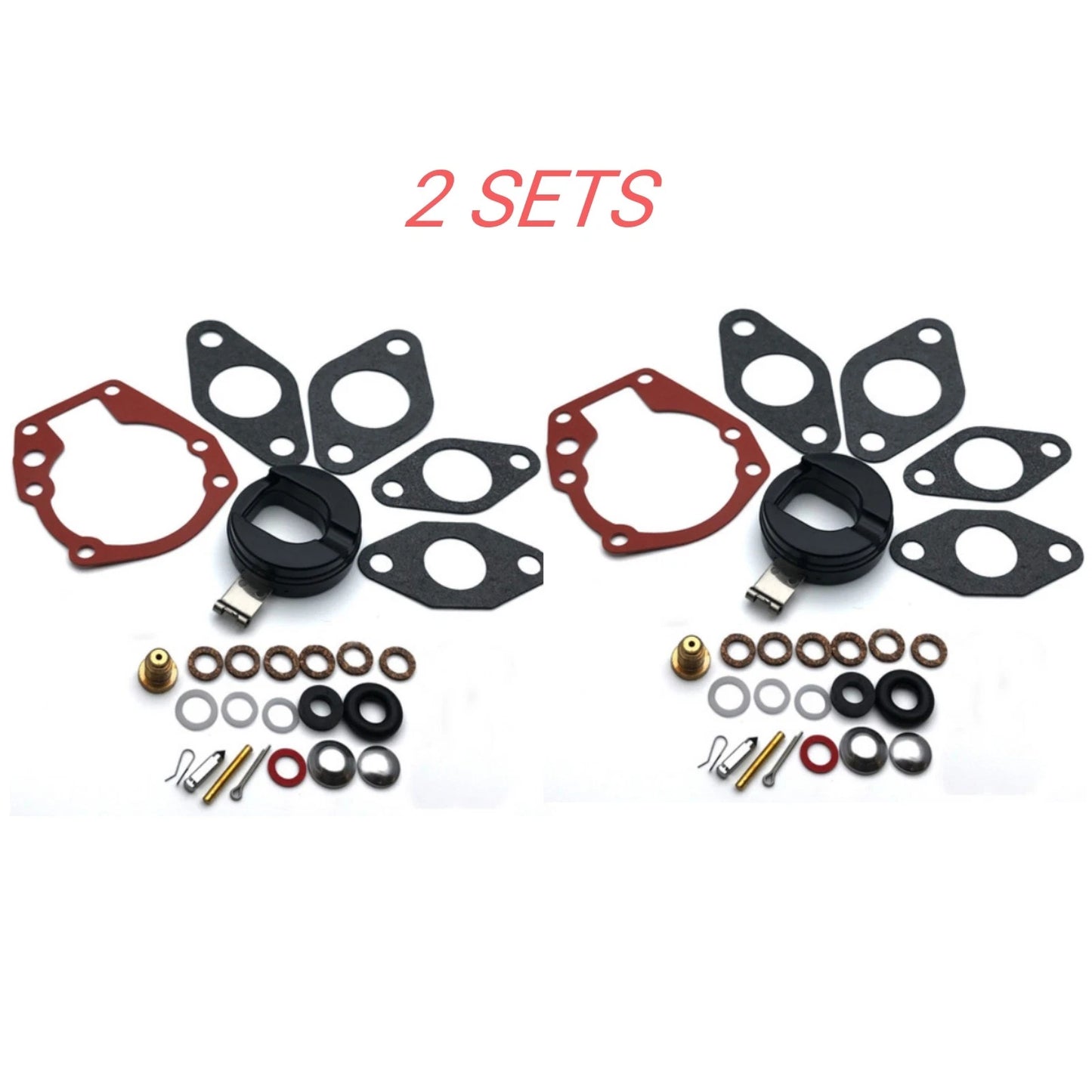 2 Carburetor Rebuild Kits for Johnson/Evinrude 18-7043/GLM 40510