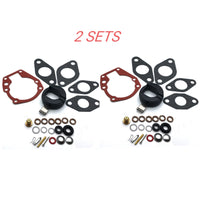 2 Carburetor Rebuild Kits for Johnson/Evinrude 18-7043/GLM 40510
