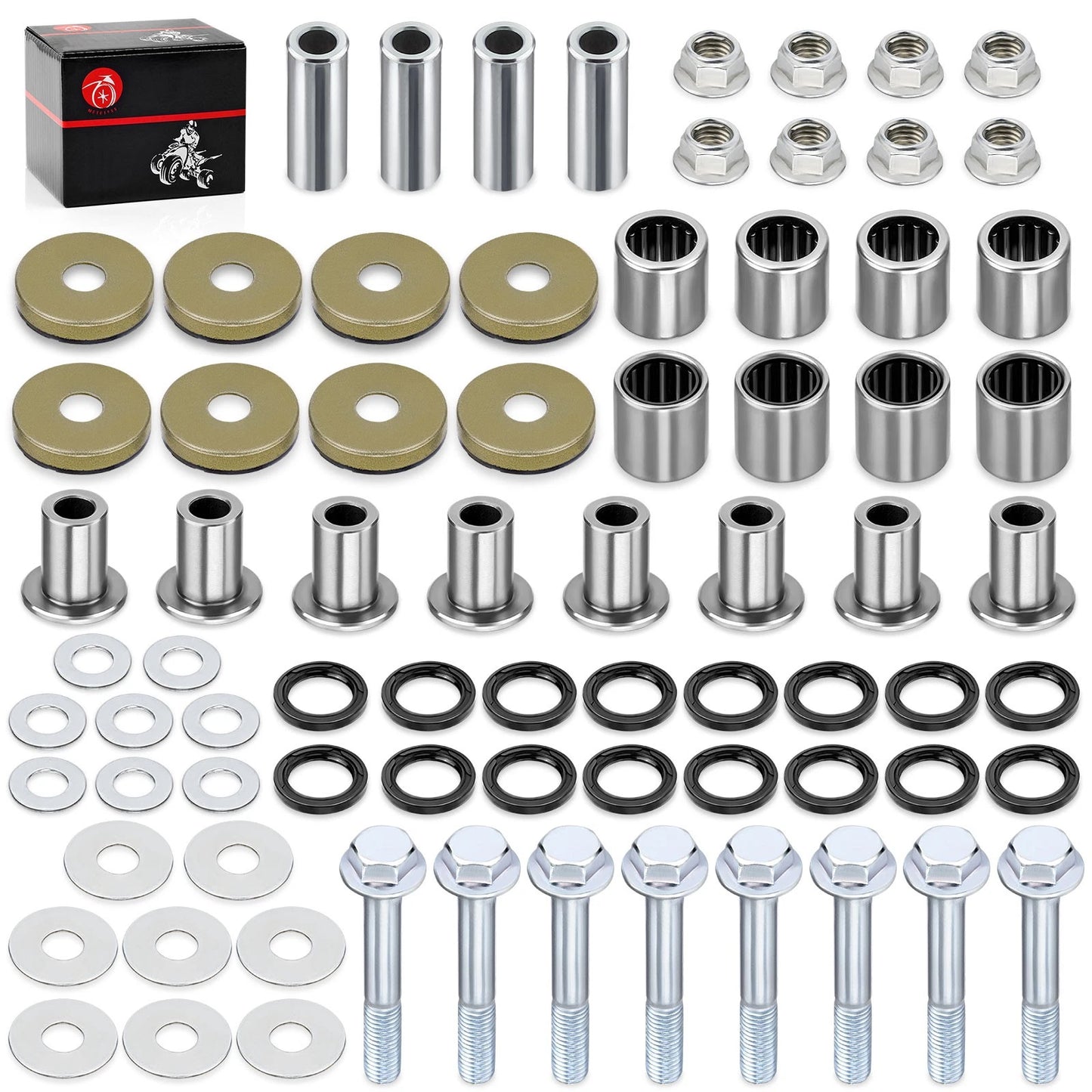 Front A-Arm Bushing Seal Kit for Suzuki/Kawasaki KFX400 2003-2006