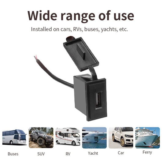 Car Charger Socket for Truck/ATV/Boat/RV/Bus