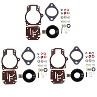 3PCS Carburetor Rebuild Kit for Johnson Evinrude 40-48HP (1980-2006)